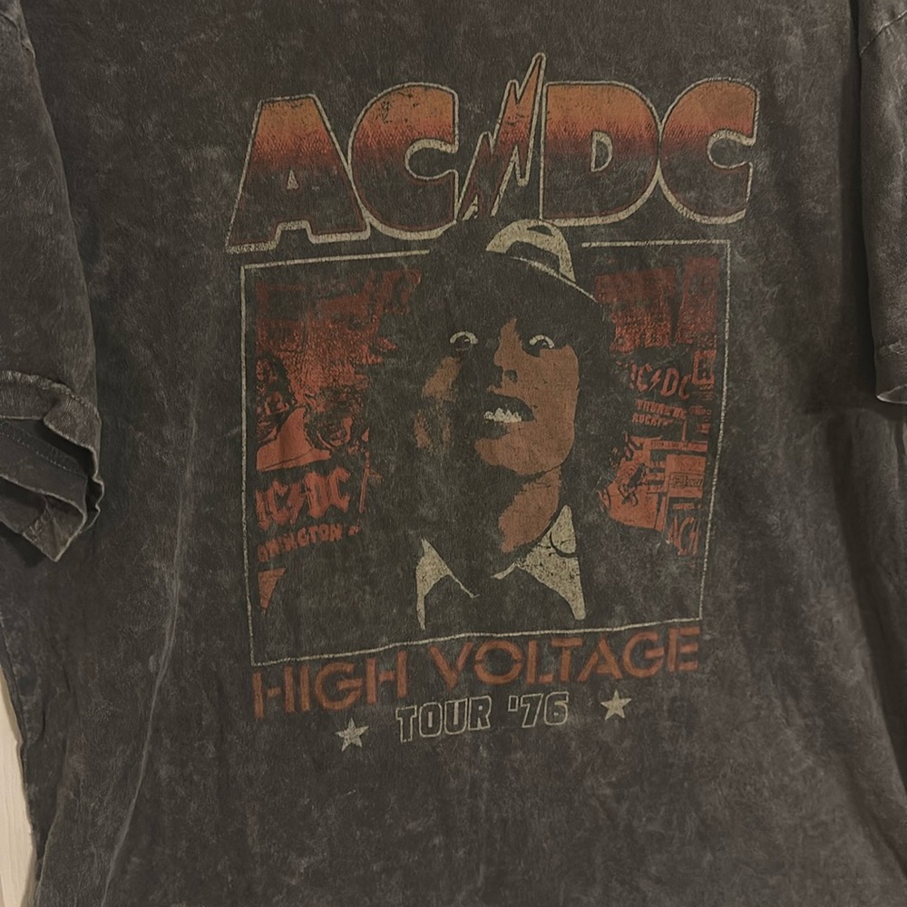 A nice band tee.